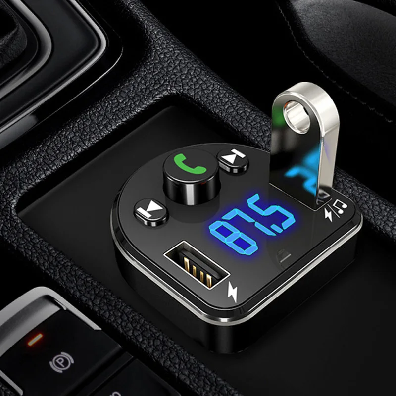 VR робот fm-передатчик Bluetooth Автомобильный mp3 плеер беспроводной автомобильный комплект громкой связи аудио FM модулятор с 5 В 3.1A двойной USB зарядное устройство