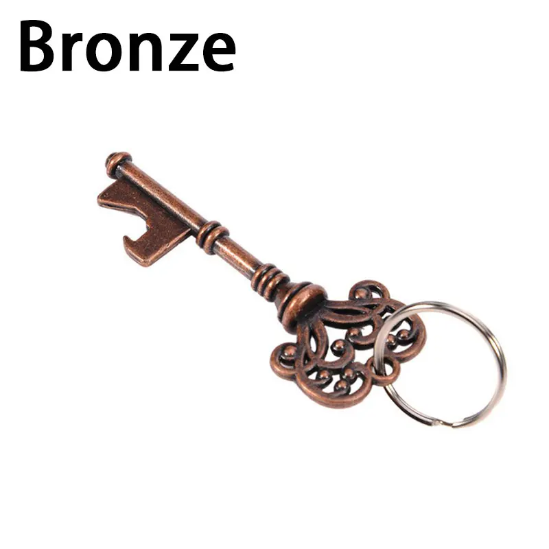 Ретро Металл Портативный креативный ключ открывалка для пивных бутылок кольцо