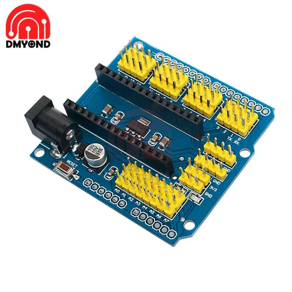 3 В NANO I/O IO датчик расширения щит модуль для Arduino UNO R3 Nano V3.0 контроллер совместимая