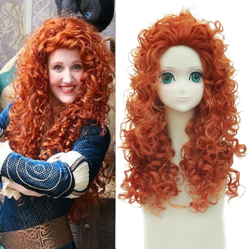 Косплей Костюм принцессы Merida Brave COS для Хэллоуина аниме унисекс | Тематическая
