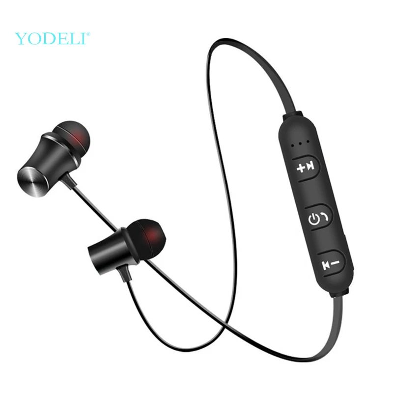Yodeli Neckband Bluetooth гарнитура спортивные беспроводные наушники Металлические