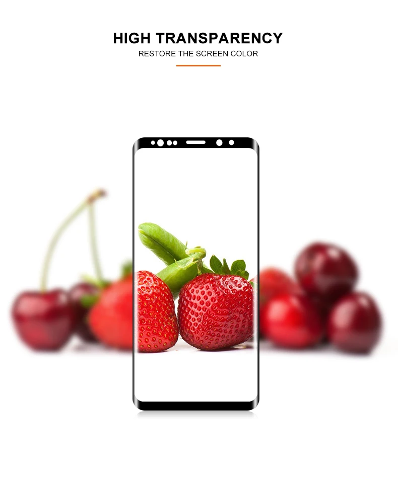 YIYONG 3D Edge изогнутое стекло для samsung Galaxy Note 9 8 Закаленное стекло-экран протектор для samsung S9 Plus S 9 Note9 стекло