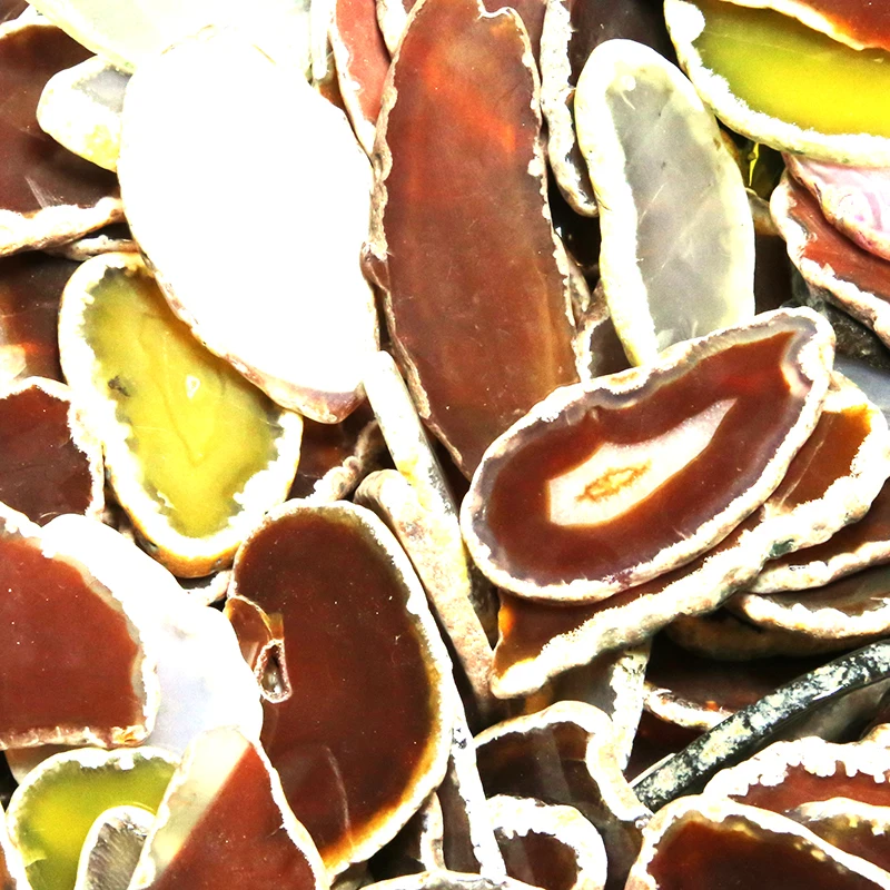 The Brown Agate Irregular Slice Background Wall Home Decoration Decor DIY Mineral Natural Crystal Quartz Healing Reiki Stone | Дом и сад