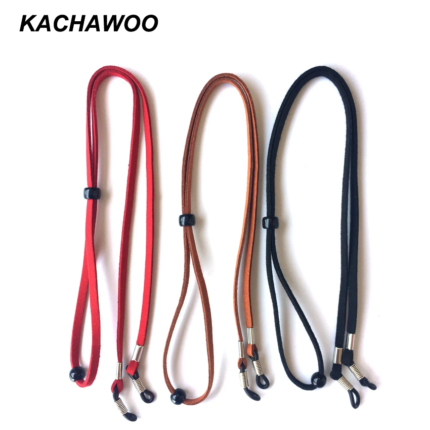 Ремешок на шею для спортивных очков Kachawoo аксессуары улицы регулируемый черный