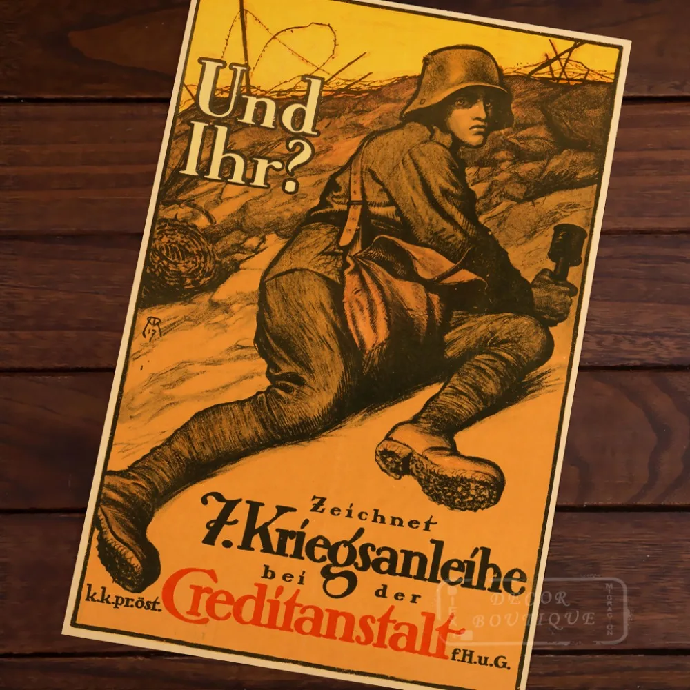 Военные на передней линии Crossfire WW2 комиксы винтажные Ретро Классические наклейки