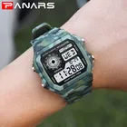 PANARS спортивные часы Для мужчин светодиодный Relogio Masculino цифровые часы мужские часы электронные наручные часы в стиле милитари для Для мужчин уличные кроссовки