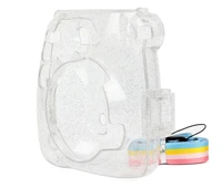 caiul instant camera bag case for fujifilm instax mini 9 mini 8 8 case transparent camera skin cover