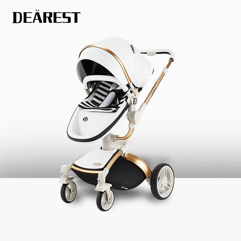

Dearest Diamond 2 in 1 360Â° Baby Stroller For Winter With Sleeping Basket