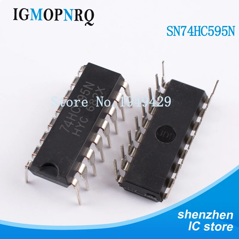 

20PCS/LOT 74HC595 74HC595N SN74HC595 SN74HC595N DIP IC DIP-14 New