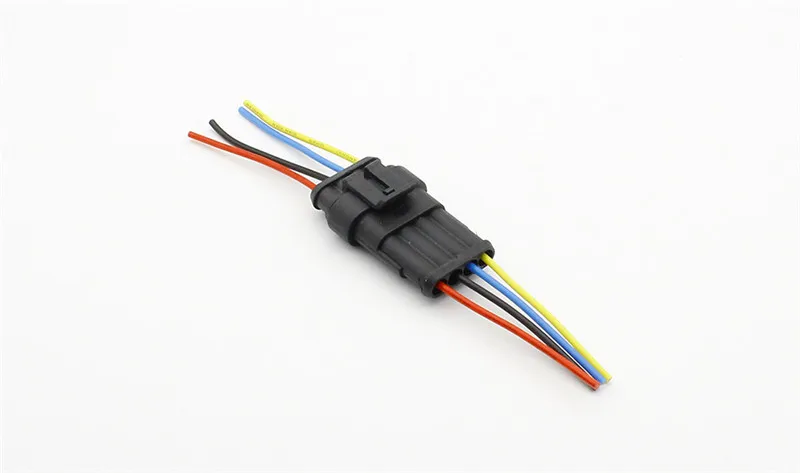 1 комплект 1/2/3/4/5/6 Pin AMP 1,5 мужского и женского разъем автомобильного Водонепроницаемый Разъемы разъем лампы для автомобиля