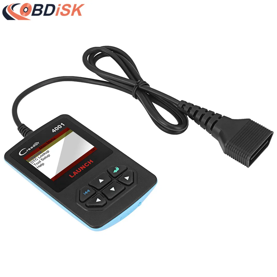 2017 CR 4001 DIY Launch CReader OBDII/EOBD автоматический диагностический инструмент для