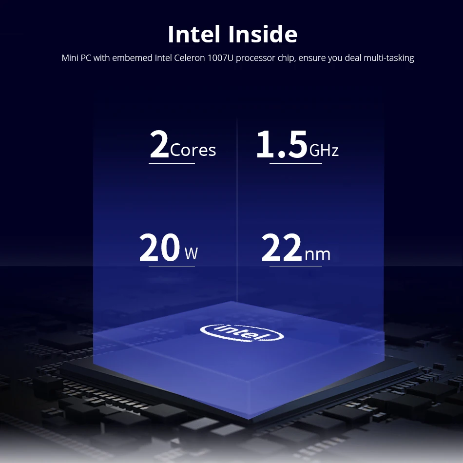 XCY X38 мини ПК Intel Celeron 1007U Pentium 2117U Windows 10 Linux tv BOX WiFi Gigabit Ethernet HDMI VGA 5* USB неттоп HTPC