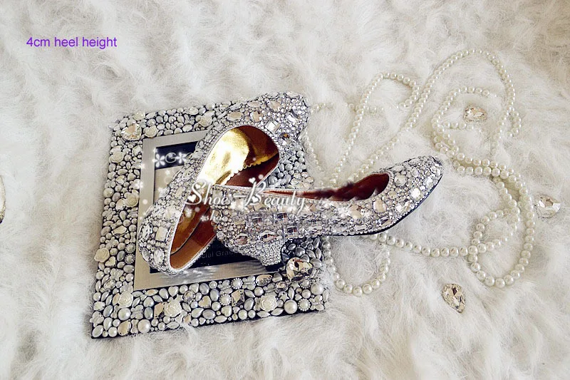 2018 великолепные Весенние Свадебные туфли ручной работы 4 см|bridal shoes|party dress shoesshoes