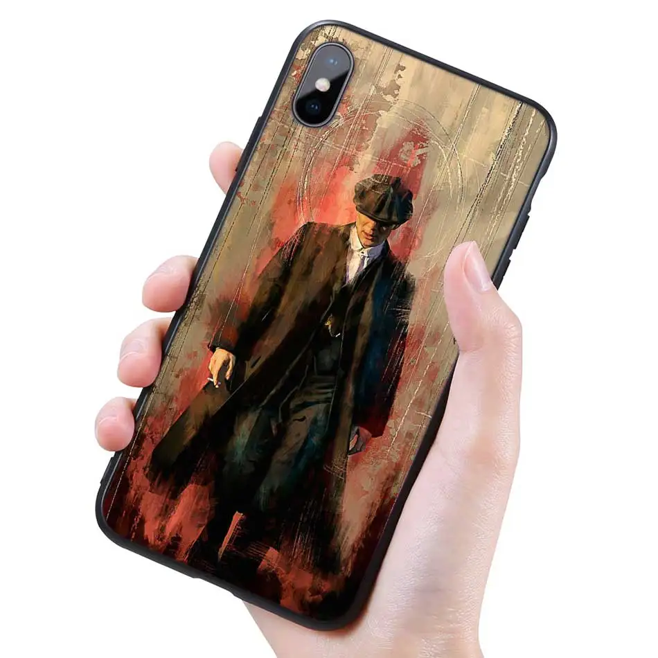 Силиконовый черный чехол для iPhone 11 Pro XR X XS MAX 7 8 6 6S Plus 5 5S SE 5C 7Plus 8 Plus, чехол для мобильного телефона