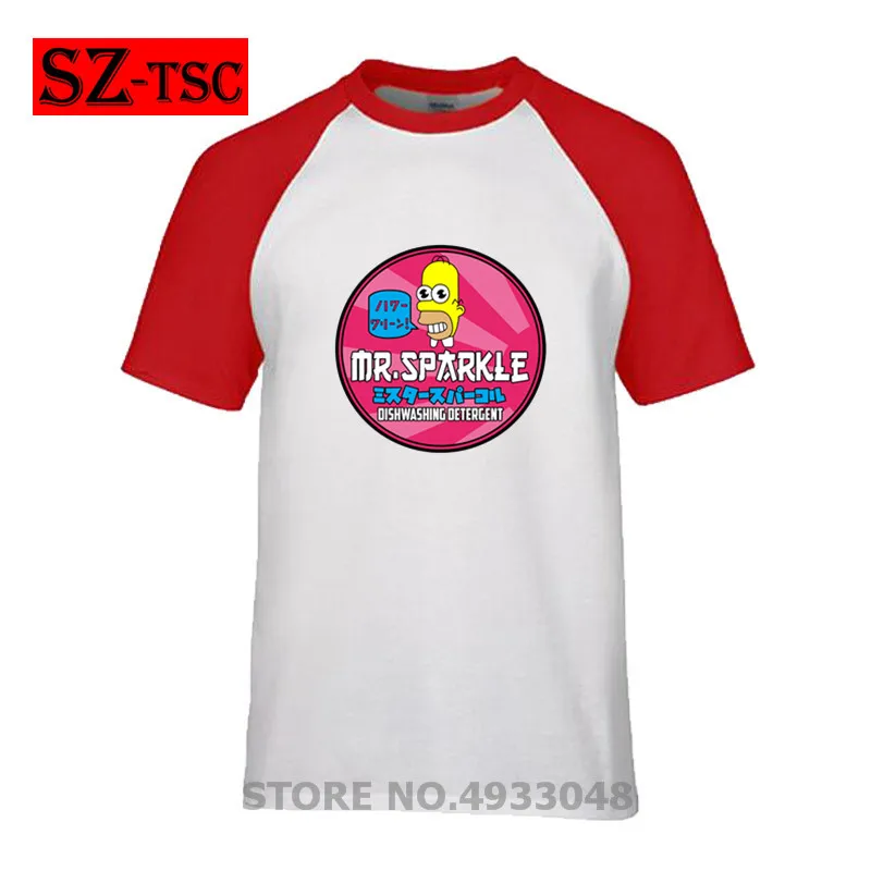 2019 летняя Хлопковая мужская футболка повседневная Блестящая с надписью и моющим