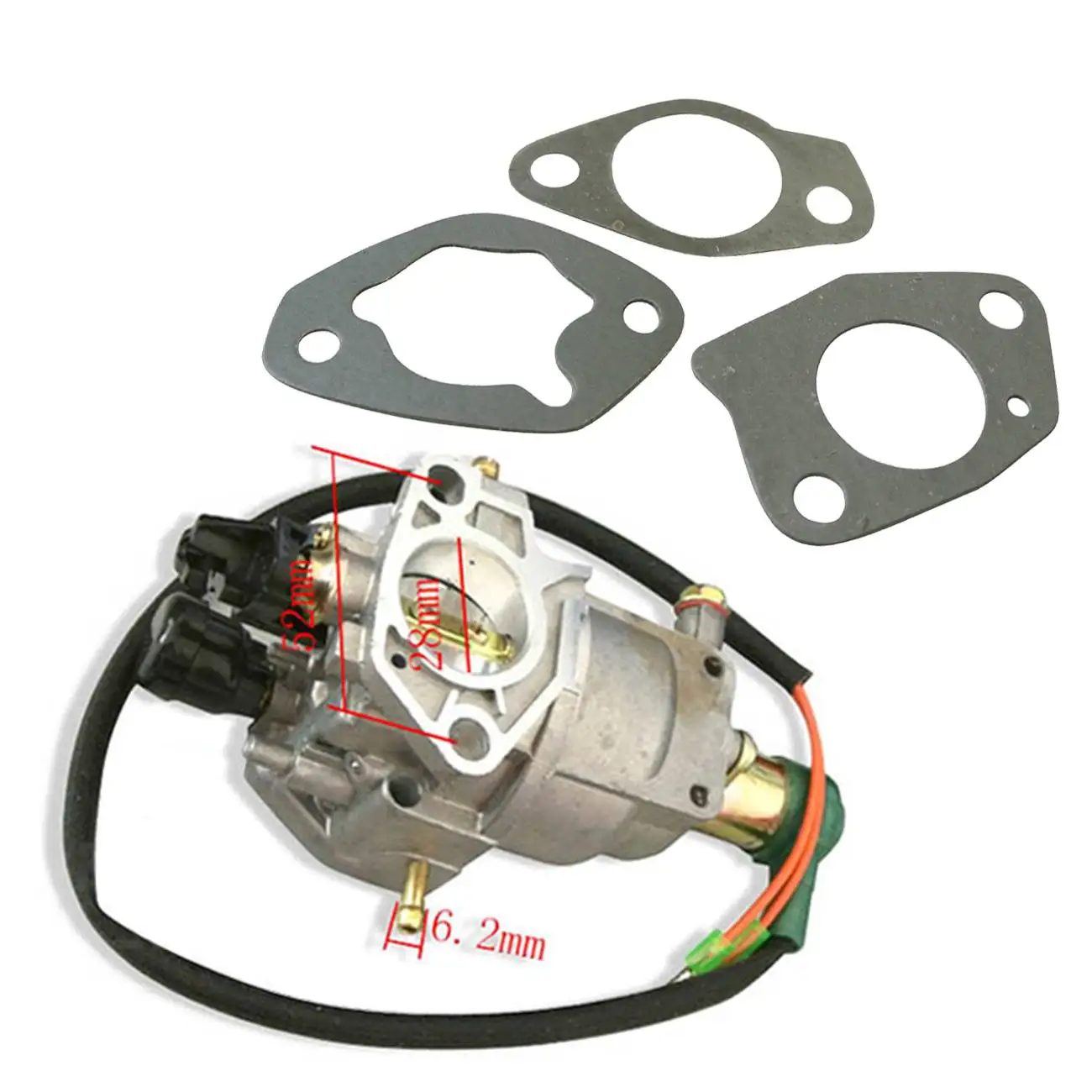 Новый карбюратор и соленоид подходит для генератора Honda GX390 13 HP двигатель Carb |