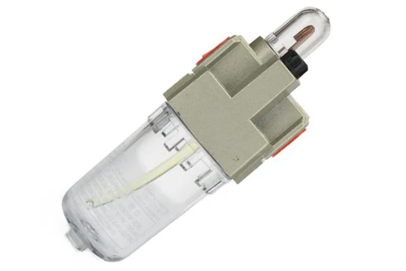 AL2000 02 G1/4 ''прозрачный серебряный тон масленка Смазка масло испаритель для