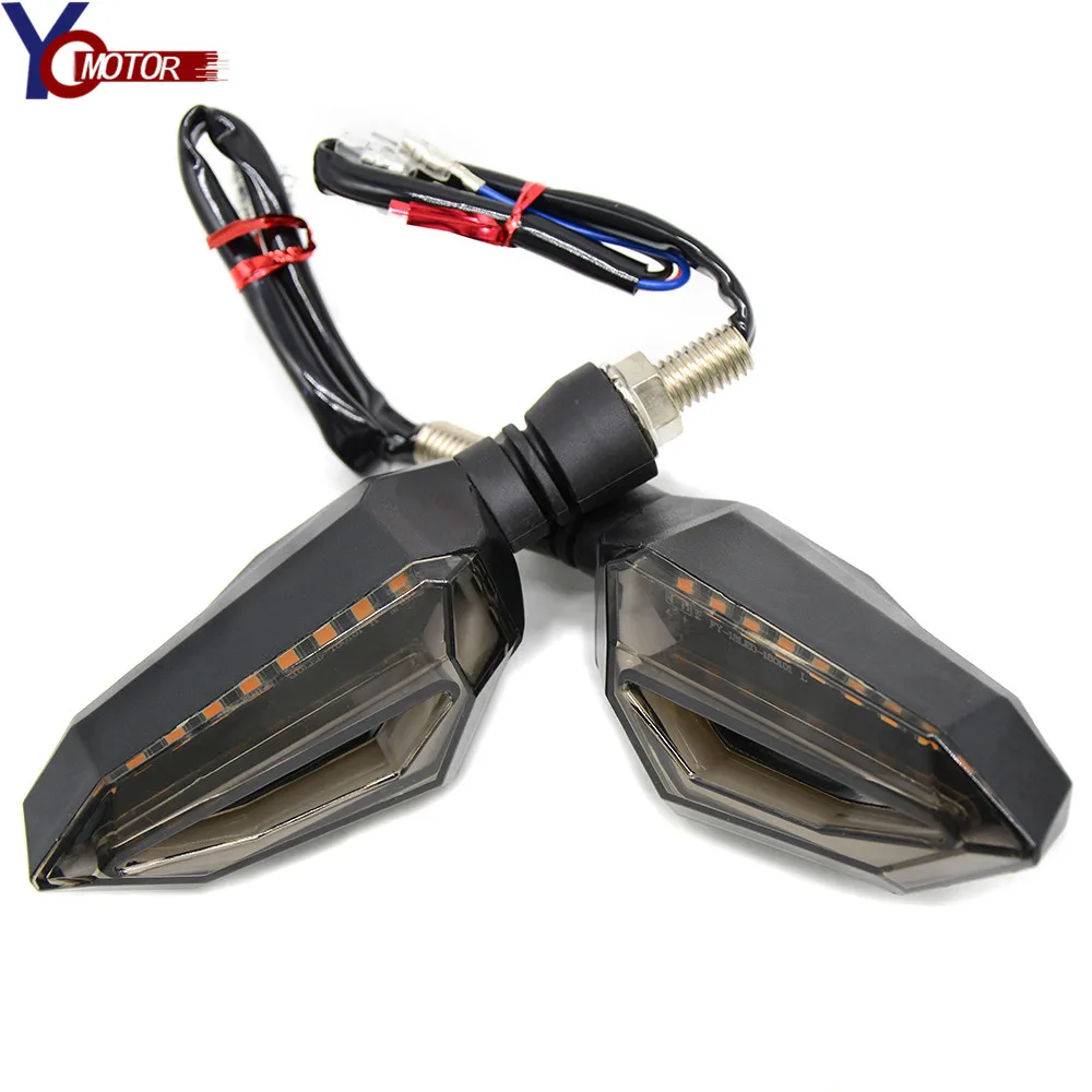 Для RC 125 200 Z900 мотоциклетные сигнальные светодиодные мигалки мигающие огни для