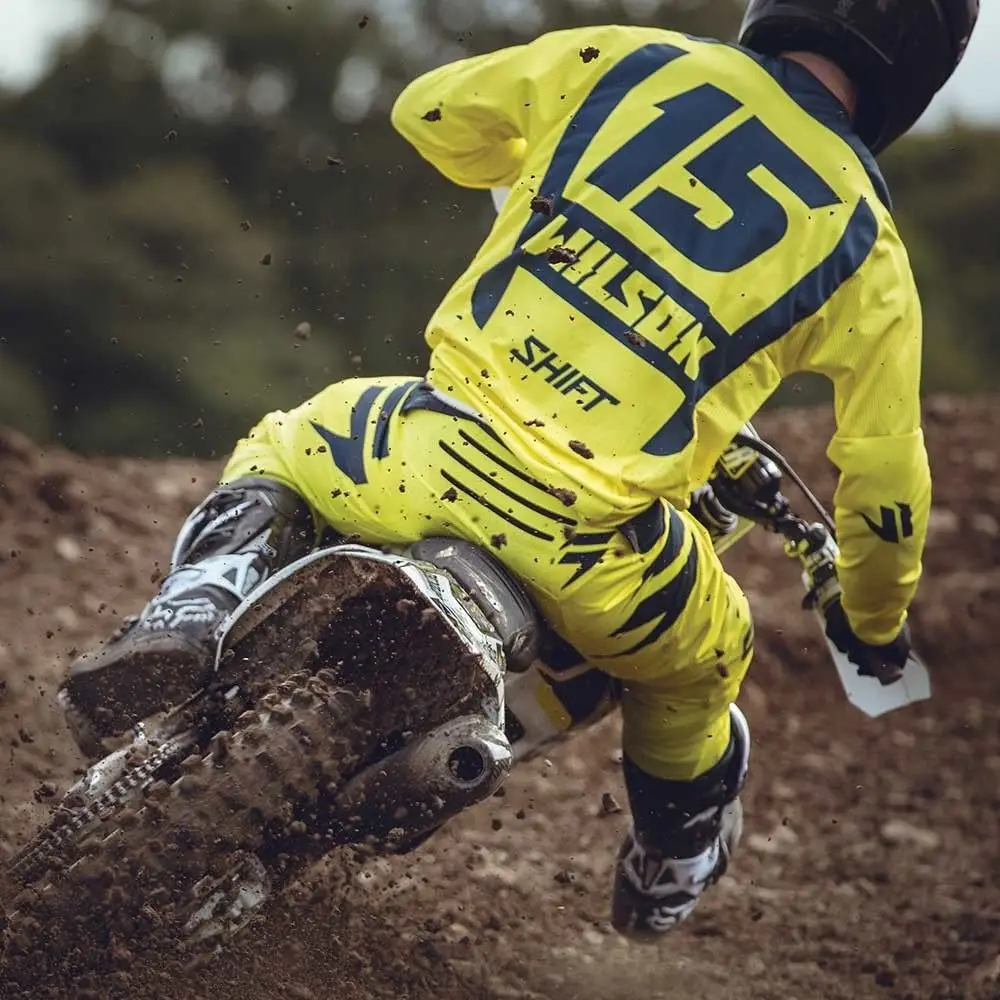 3lack Mx Джерси и брюки Топ ATV BMX Мотокросс комбо гоночный Dirt Bike костюм 4 цвета мотоциклетная одежда