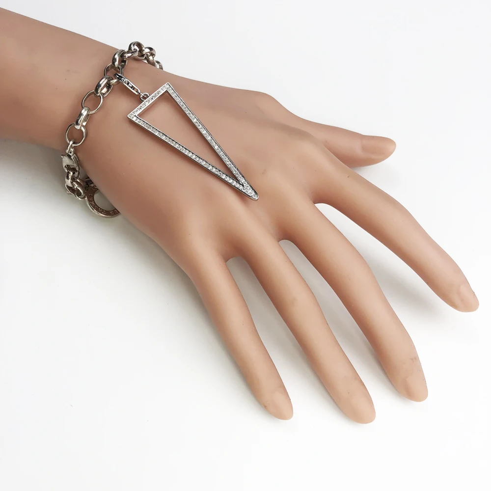 Подвеска с треугольным отверстием модные ювелирные изделия подвеска из