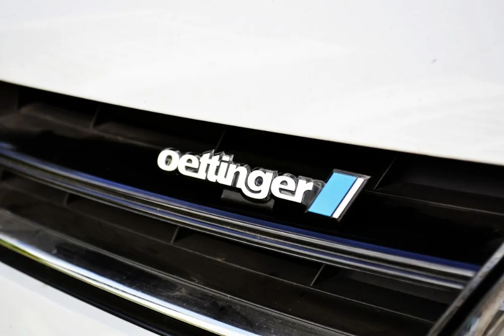 Oettinger решетка флага и Задняя эмблема значок для Volkswagen MK6 MK7 GOLF CC Jetta SCIROCCO POLO Tiguan R20 R36