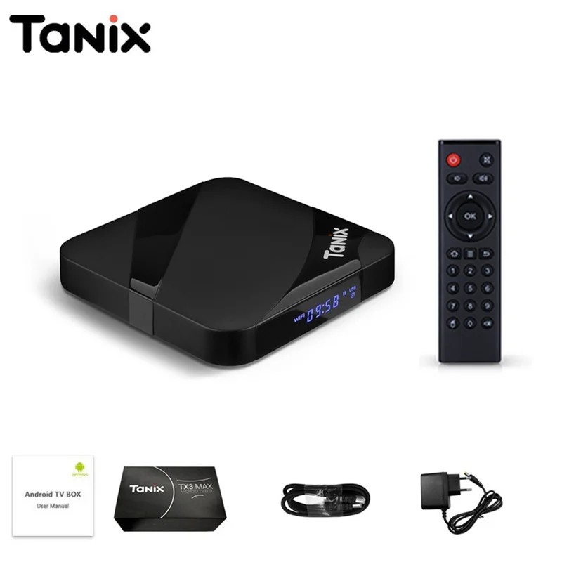 Tanix TX3 Max ТВ коробка Android 7 1 Amlogic S905W 2 Гб Оперативная память 16 Встроенная Декодер