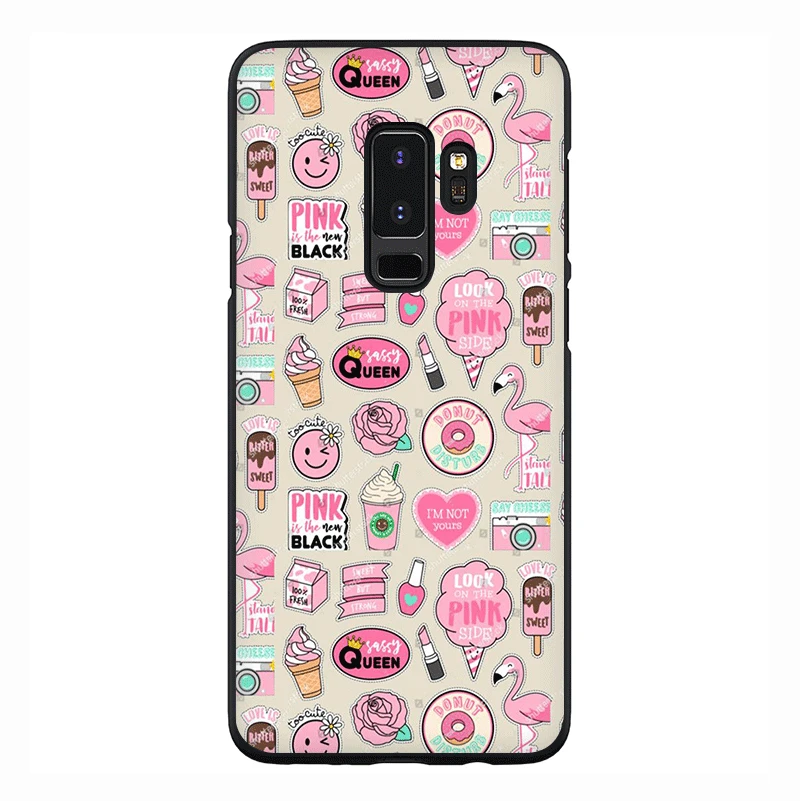 Girly пастельных ведьмы Мягкий силиконовый чехол для телефона для Samsung Galaxy S6 S7 край S8 S9 S10 плюс S10e M10 M20 M30 Note 8, 9 - Цвет: B5