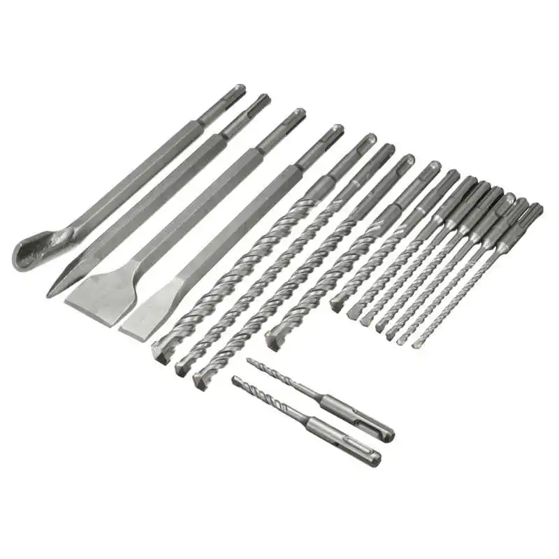 17 шт./компл. сверла зубило SDS Plus роторные молотковые Биты Набор Fit B Och HILTI