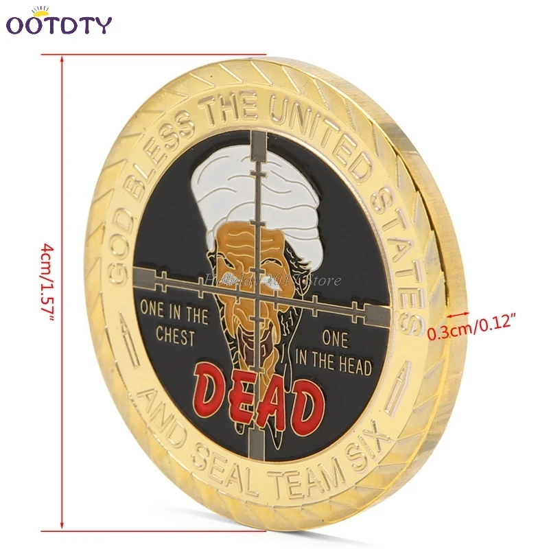 God Bless The United States 911 Attack Commemorative Coin Collectible Challenge Jun19_25 | Дом и сад