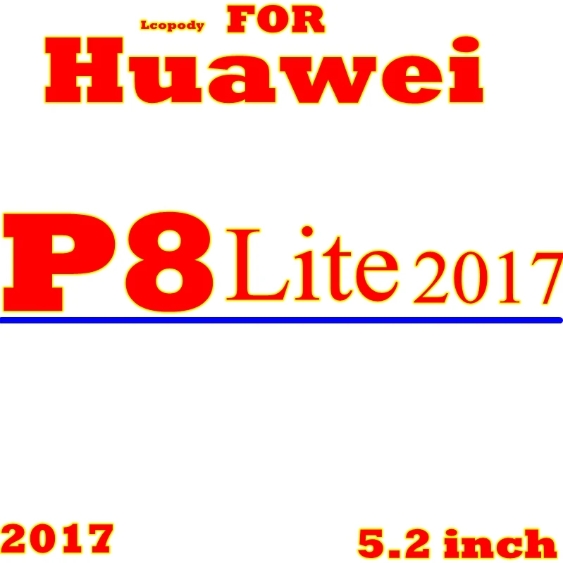 9 H для экрана из закаленного стекла для huawei Honor 8 4X 5x 6X Y560 5A 4C Pro y6 pro p8 lite Экран защитная пленка sklo на huawei защитное стекло - Цвет: For HUAWEI p8lite201