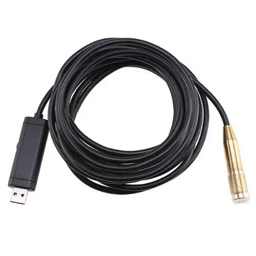 Водонепроницаемый Бороскоп с 4 светодиодами 5 м камера для осмотра змеи USB