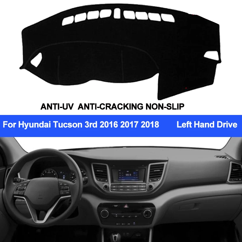Чехол для приборной панели автомобиля TAIJS Hyundai Tucson 3rd 2016 2017 2018 автомобильный