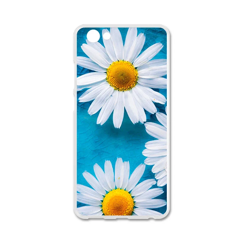 Q097 TPU чехол s для Vivo Y71, силиконовый чехол-бампер с цветочным рисунком для Vivo Y71i, 6,0 дюймов, чехол для телефона, мягкая задняя крышка, Fundas - Цвет: Q097