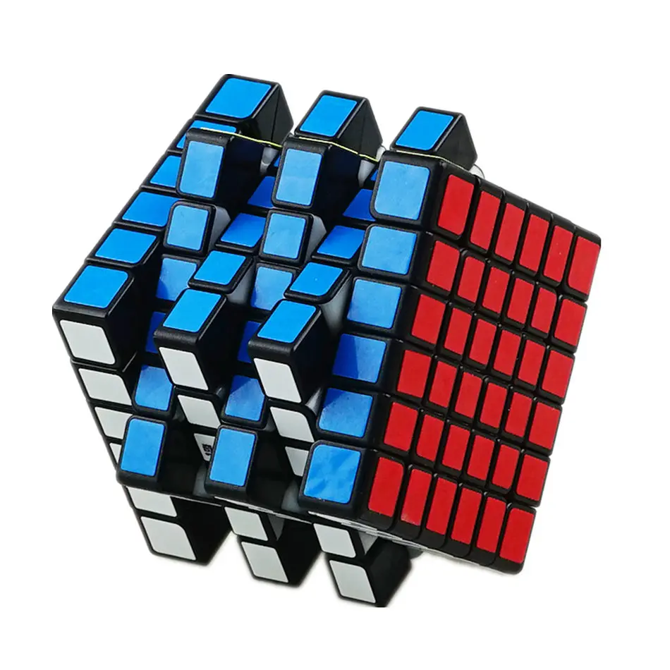 Qiyi кубик рубика Qifan S 6x6 волшебный куб Puzzl игрушка, 6x6x6 Профессиональный скоростной куб обучающий игрушки Чемпион соревновательный куб