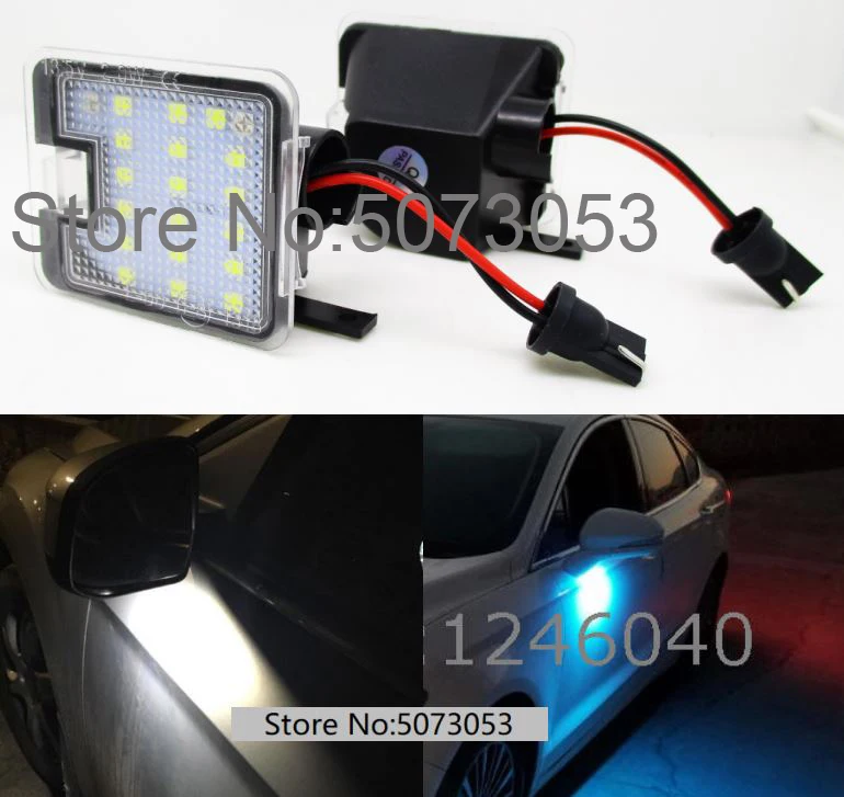 Светодиодный светильник с боковым зеркалом 2 шт. для FORD Kuga 2003 2010 FOCUS 2013 ~ eshiper Mondeo 2007