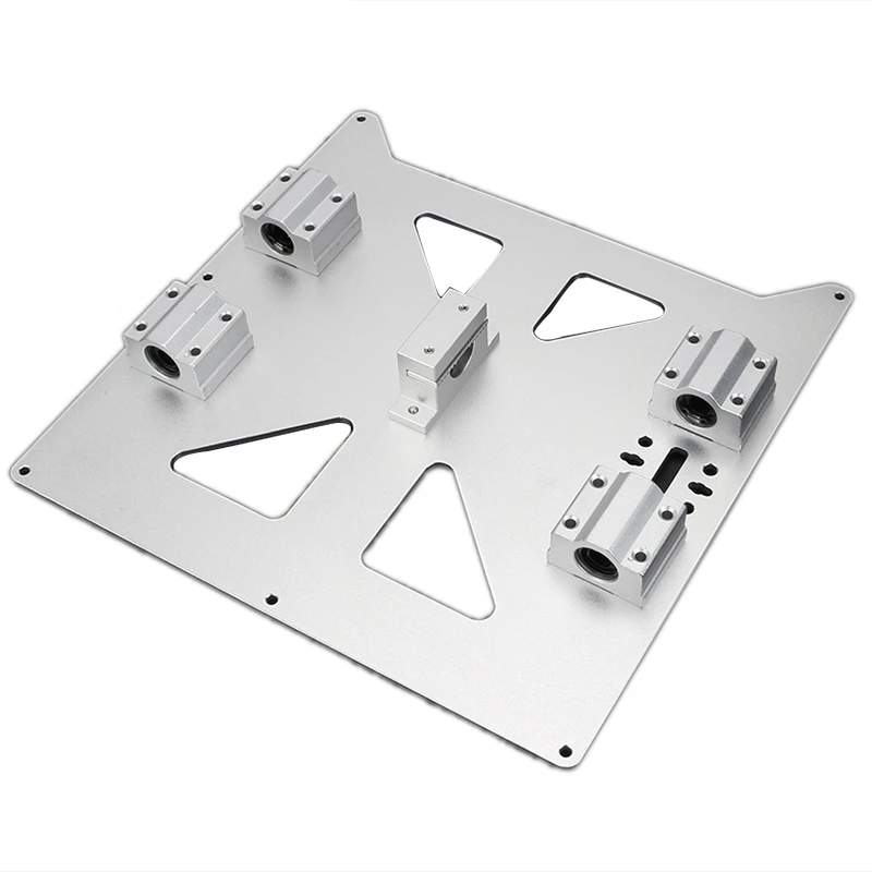 Алюминиевая анодированная пластина Y Carriage с Sc8Uu Pgrade Prusa I3 V2 поддержкой горячей