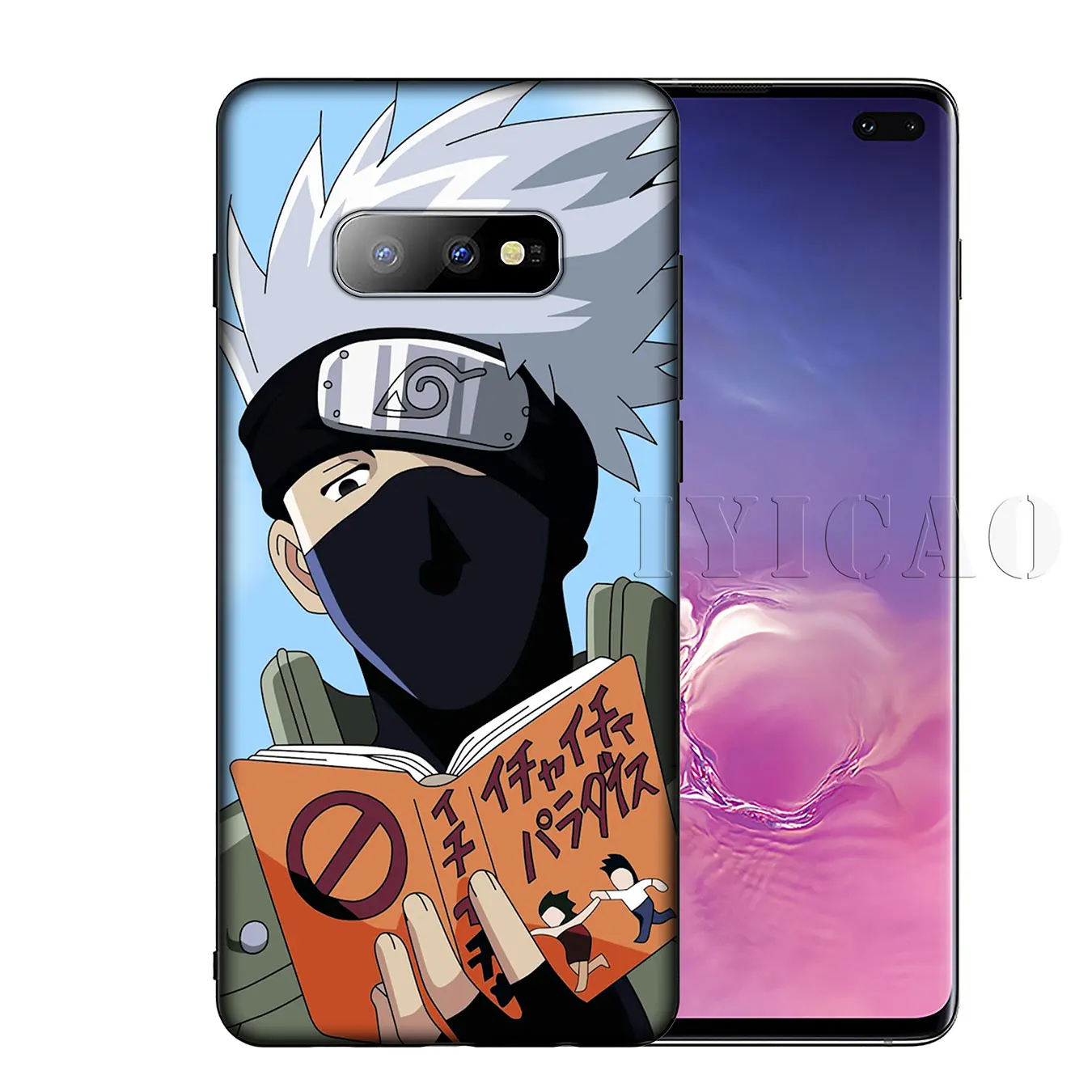 IYICAO NARUTO Hatake Kakashi Мягкий силиконовый чехол для телефона Samsung Galaxy S20 Ultra S10 Lite S9 S8 Plus S6