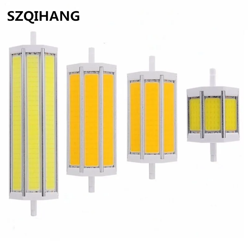 Dimmable R7S COB SMD светодиодный точечный кукурузный светильник лампа 9 Вт/13 Вт/15 Вт/20 Вт