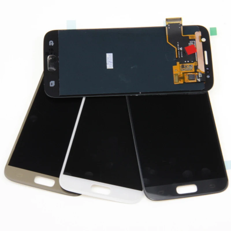 Телефон ЖК дисплей для Samsung Galaxy S7 G930 G930F G930A G930V G930P G930T мобильный телефон кодирующий