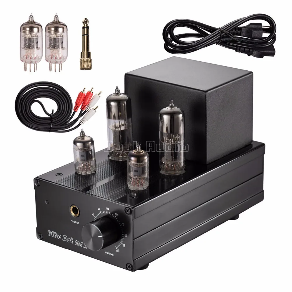 Douk аудио мини 6J1 вакуумный ламповый усилитель для наушников HiFi стерео Предварительный усилитель