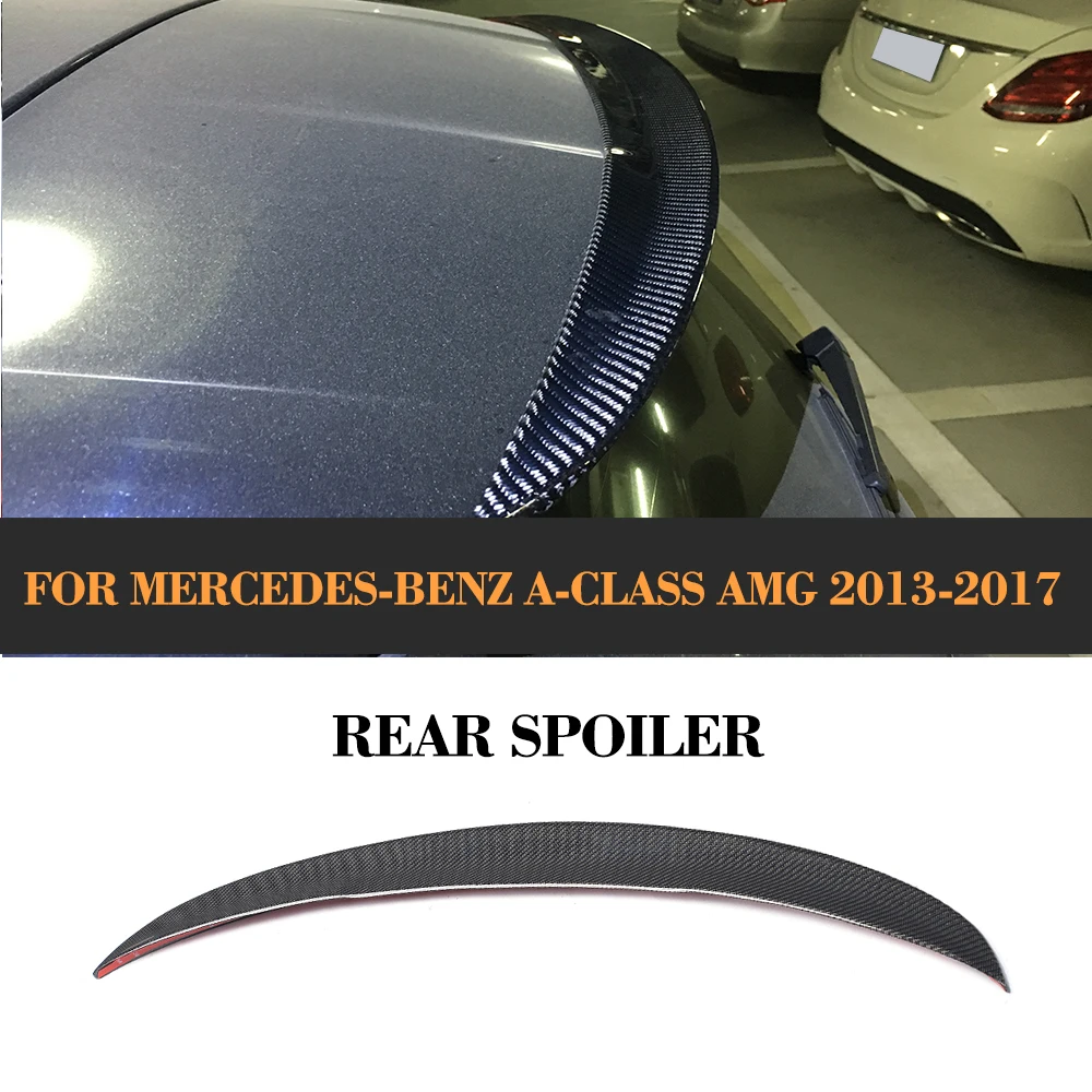 Автомобильный задний спойлер из углеродного волокна для Benz W176 A180 A200 A250 A45 AMG 13