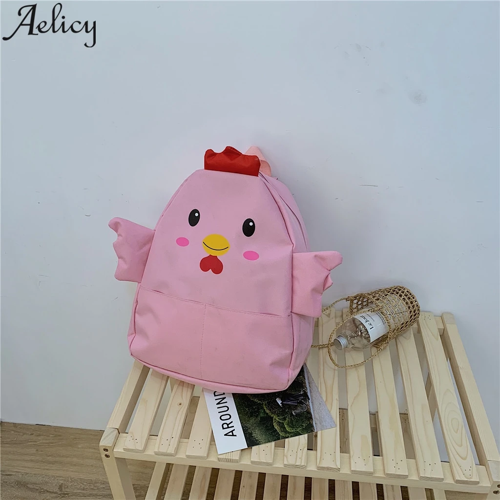 Aelicy 2019 Детские Мультяшные цыплята школьные сумки для девочек милый Повседневный