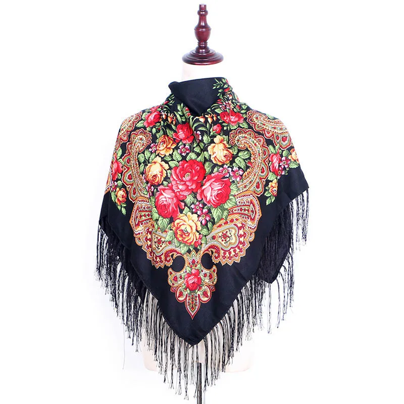 Шарф женский квадратный зимний с кисточками|winter wrap|brand design scarfbrand fashion scarf |
