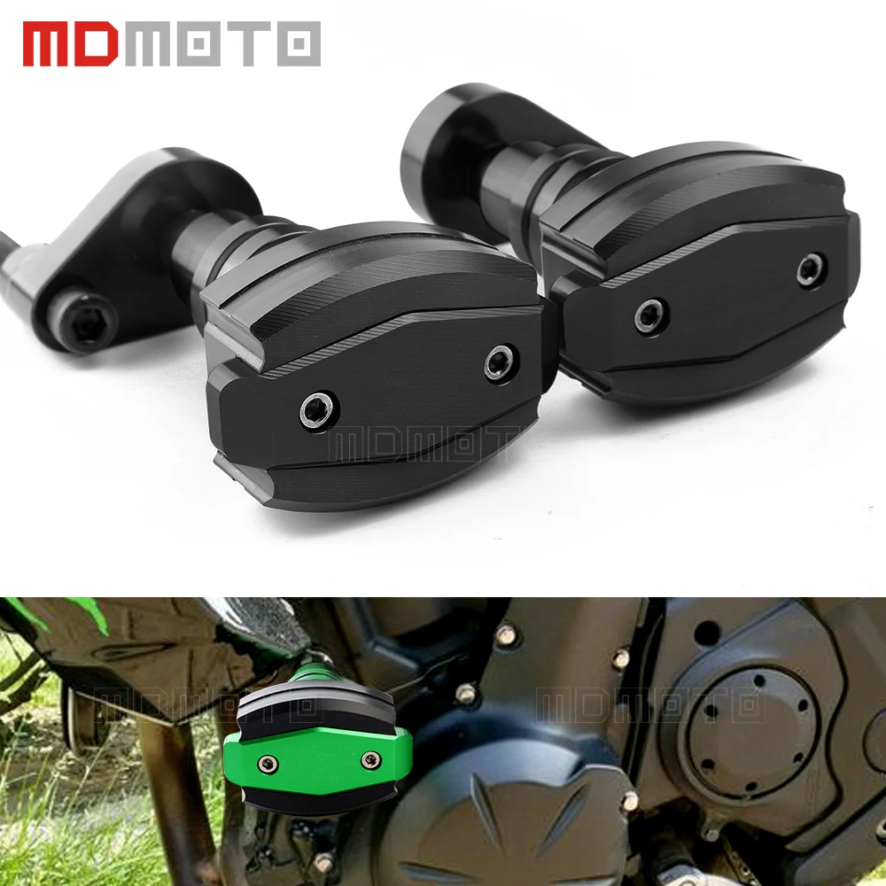 

for kawasaki ER6N/ER6F ER 6N 6F 2012-2014 CNC Motorcycle Crash Pads Frame Sliders Protector Sides Motorbike accessories parts