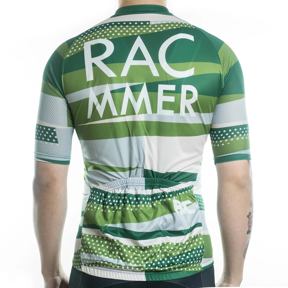 Racmmer 2018 быстросохнущая велосипедная майка летняя Мужская Mtb короткая одежда Ropa