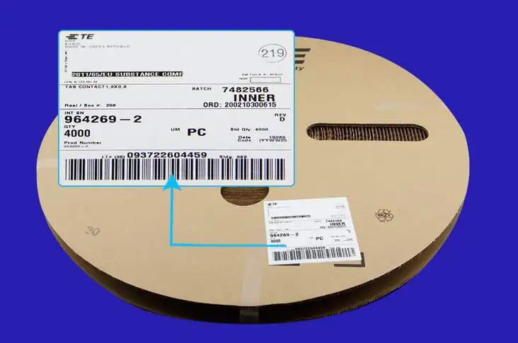 

964269-2 CONN TAB CONTACT 20-17AWG TIN TE terminal Connectors 100% new and original parts