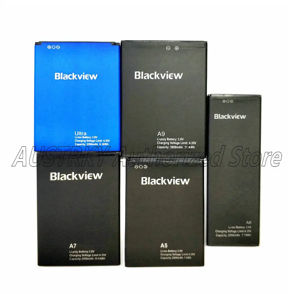 1 шт. Оригинал 3 8 V Blackview Ultra A6 A5 A7 A8 A9 литий-ионный аккумулятор для телефона + код