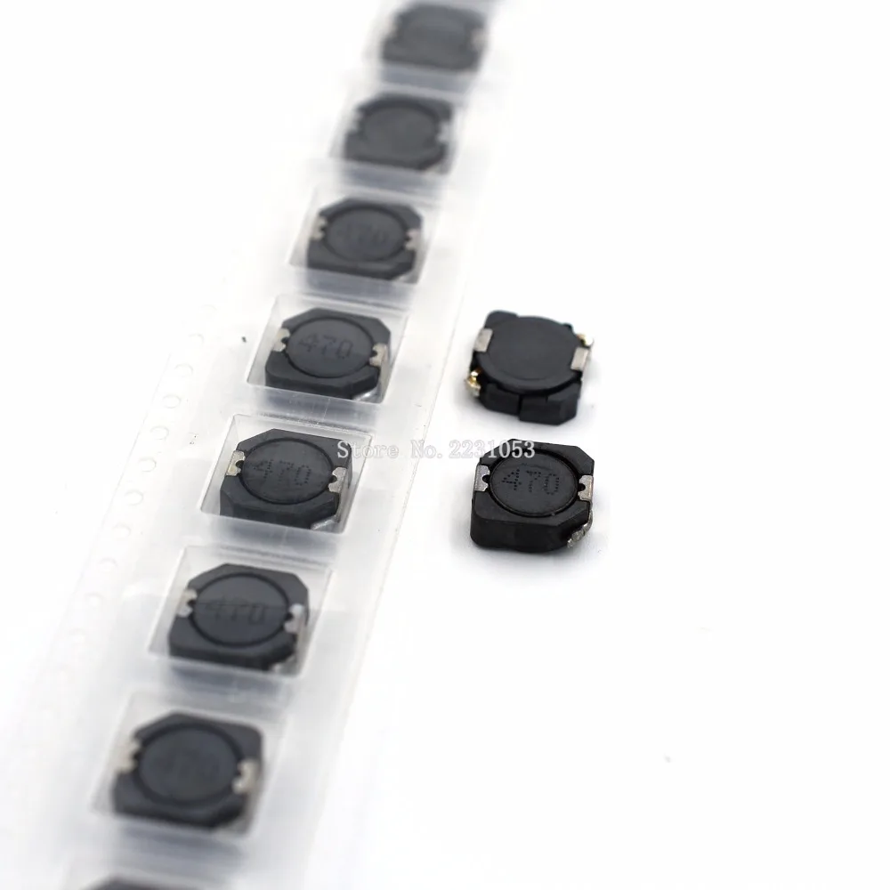 10 шт./лот 10*10*4 мм SMD силовой индуктор 47uH 47uh 470 CDRH104R Индуктивный провод обмотки чип