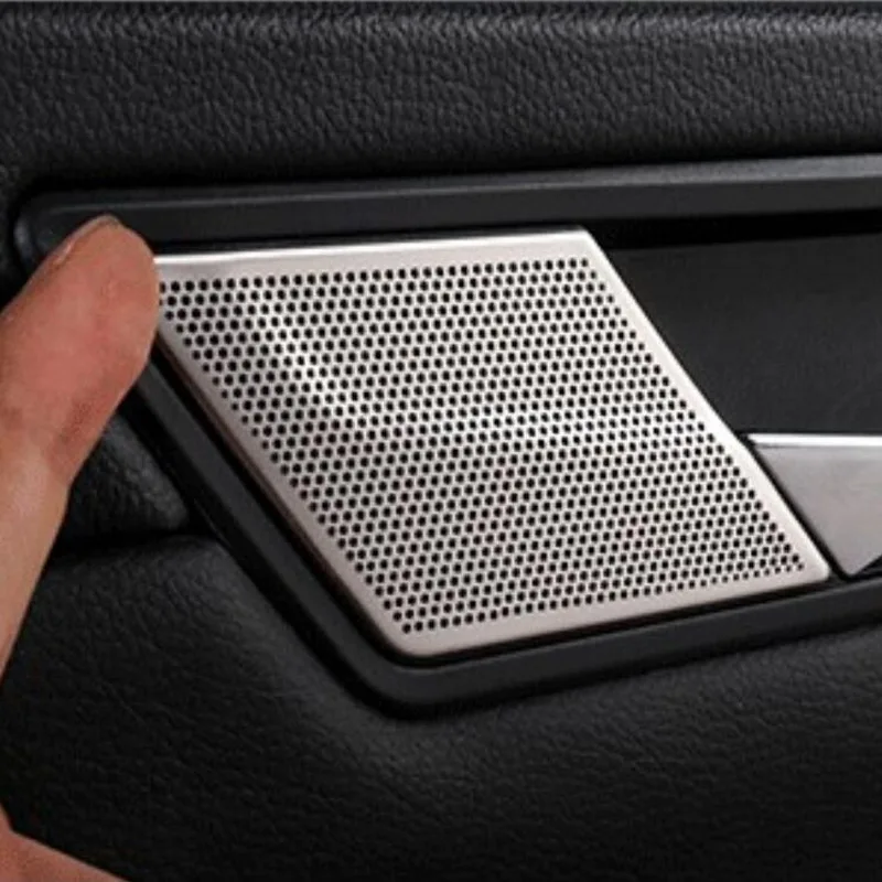 Tonlinker Обложка Наклейка для SKODA SUPERB 2016 18 Стайлинг автомобиля 4 шт. нержавеющая сталь