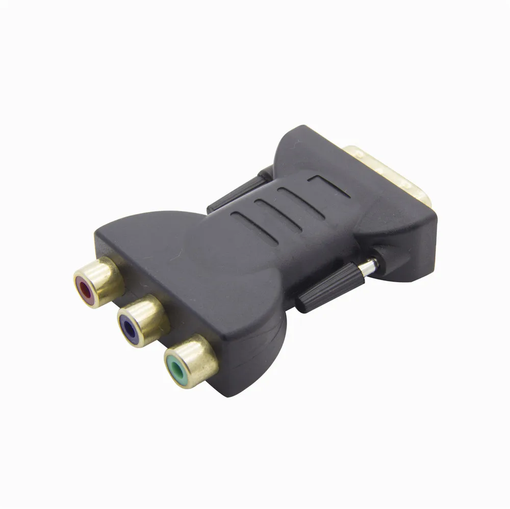 DVI 24 + 5 штекер 3RCA Для HDTV TV с аудио адаптером RCA к папа|dvi 24|dvi dvimale male |